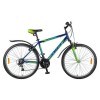 Велосипед 26' хардтейл, рама алюминий FOXX ATLANTIC синий/зелен., 18 ск. 26AHV.ATLAN.20BL8(19)